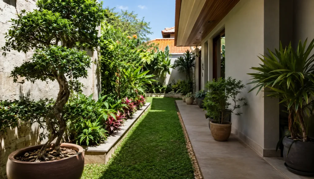 O que observar antes de escolher plantas para área externa