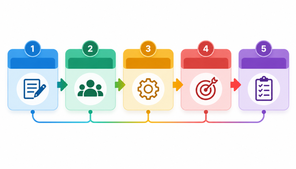 Diagrama com ação, agente, meio ou modo, efeito e detalhamento formando uma proposta de intervenção desenvolvida.