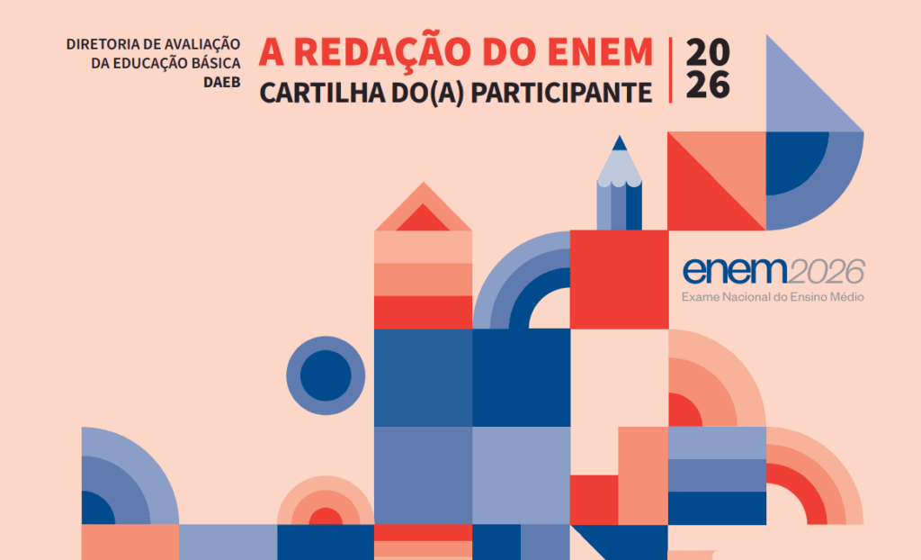 Capa da Cartilha do Participante da Redação do Enem 2026
