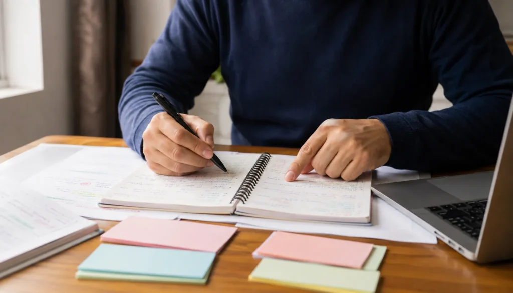 Como criar e utilizar um caderno de erros