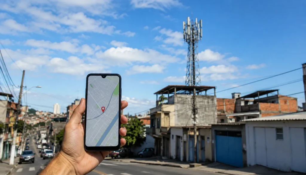 Torres de celular também ajudam a estimar a localização do aparelho