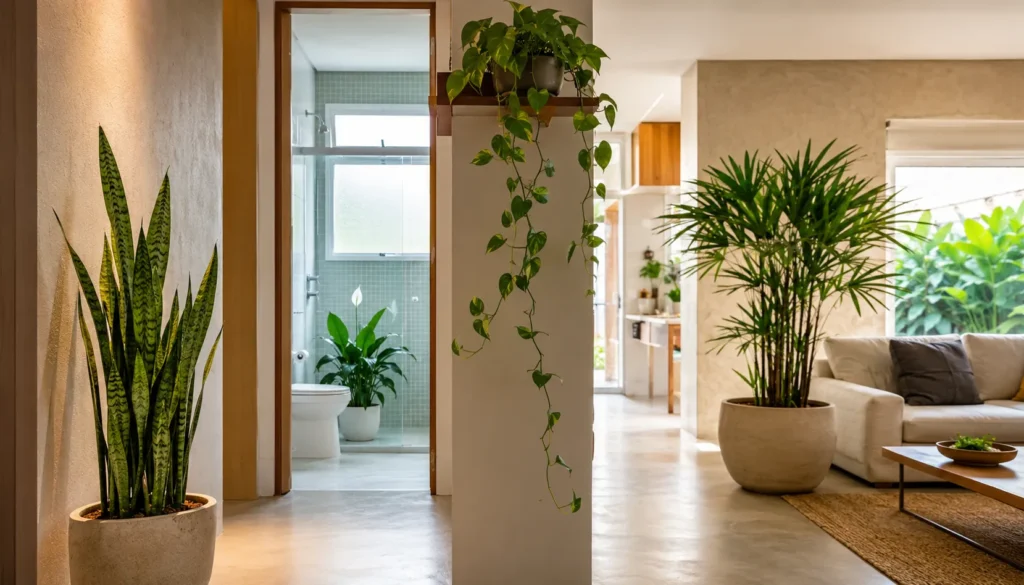 Qual planta escolher para cada ambiente?