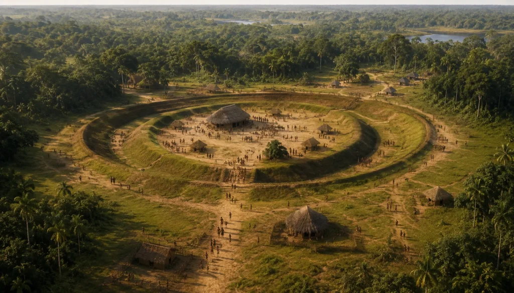 Reconstrução da ocupação pré-colonial em região de geoglifos da Amazônia