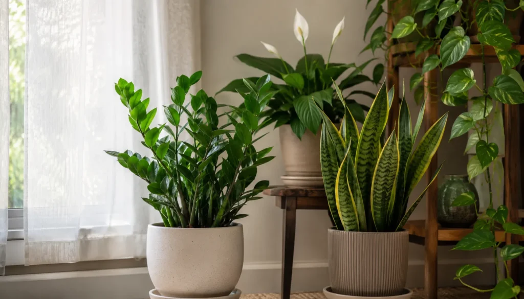 7 plantas que sobrevivem em ambientes com pouca luz