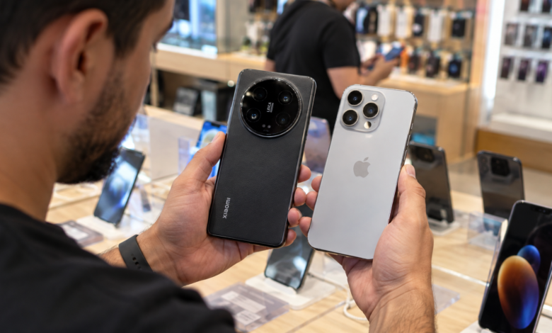Xiaomi ou iPhone: comparação de smartphones em 2026