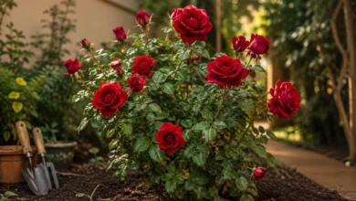 Como plantar rosas vermelhas