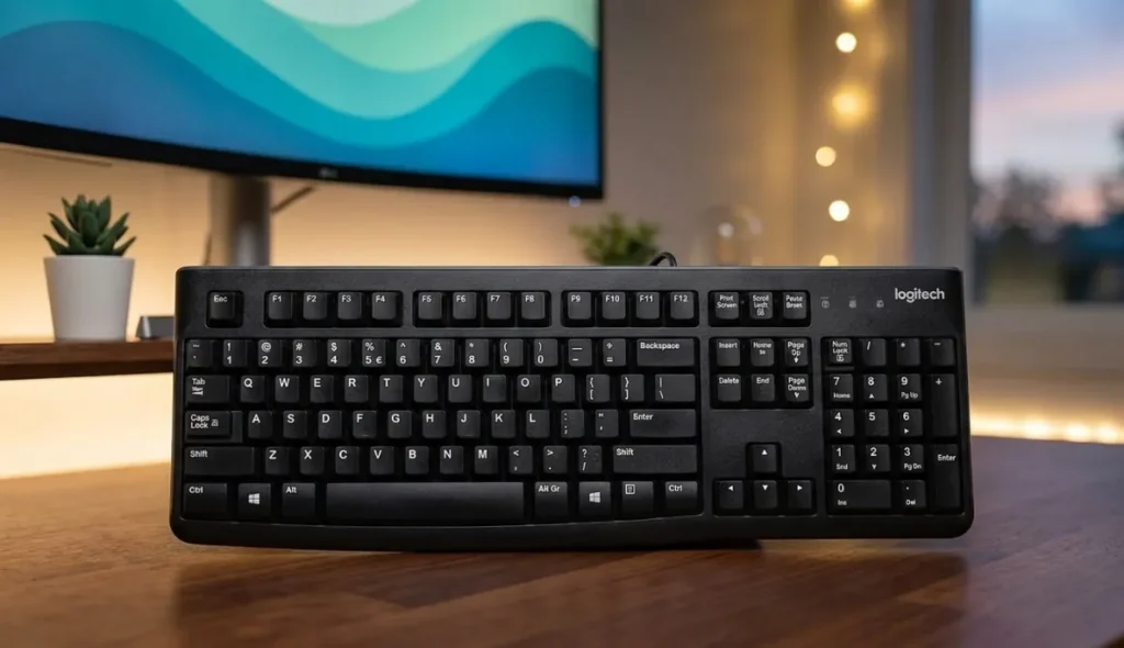Logitech K120: simples, barato e feito para o básico
