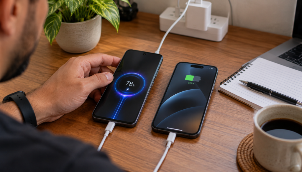 Bateria e carregamento na comparação Xiaomi ou iPhone